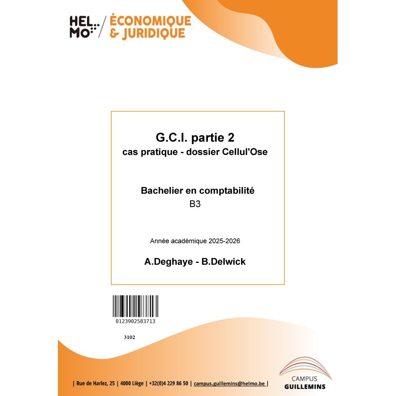 3102 GESTION COMPTABLE INFORMATISEE