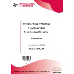 1613 Mathématiques appliquées à l'informatique Cours théorique (1ère partie)