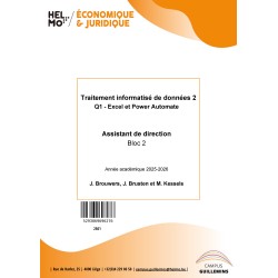 2501 Traitement informatisé de données 2 Q1 - Excel et Power Automate