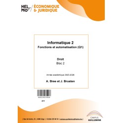 2911 Informatique 2 Fonctions et automatisation (Q1)
